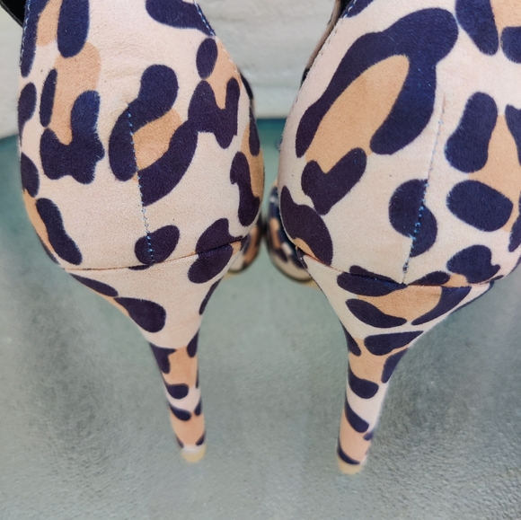 Venus leopard peep toe heels - Picture 16 of 16